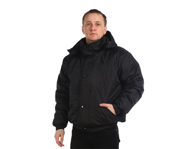 Куртка Вега (дюспо), цв. черный