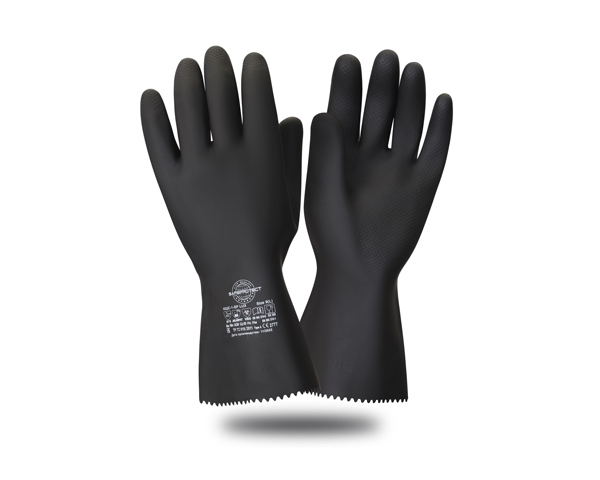 Перчатки Safeprotect КЩС-1-SP LUX черные