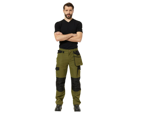 Брюки "Форест" хаки/черный