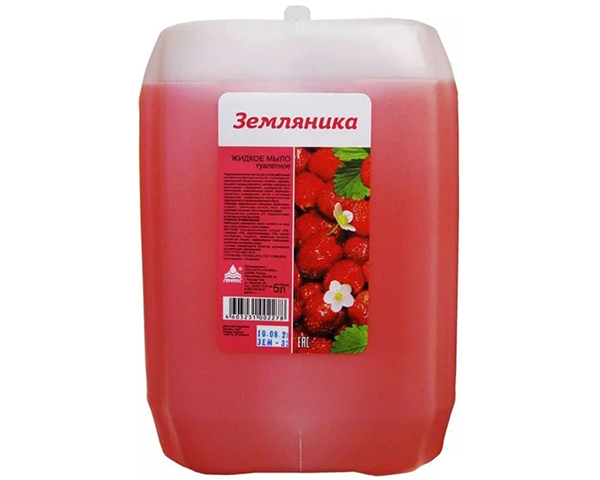 Ника мыло жидкое Земляника 5л