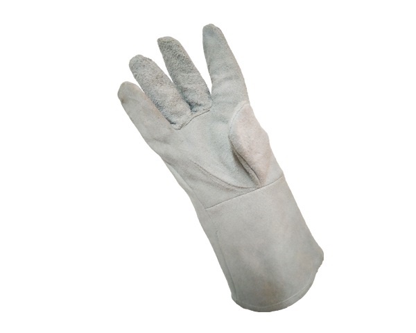 Краги серые с подкладом арт.КС185(1/72)