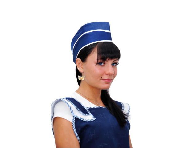 Пилотка нейлоновая темно-синяя