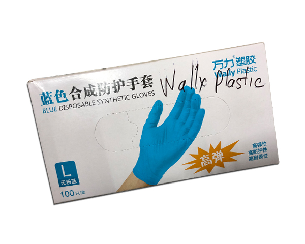 Перчатки Wally Plastic нитрил/винил