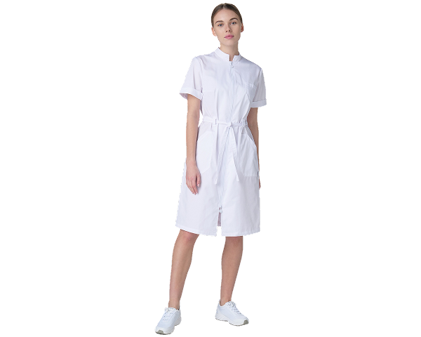 Халат женский Сансара-005 (тк.Смесовая,160) MedLine, белый