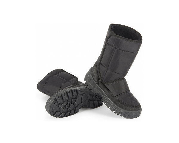 Сапоги женские Дутые Аляска ПВХ Step черный