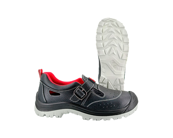 Полуботинки с перфорацией рабочие "Скорпион", черные, арт. 1203,