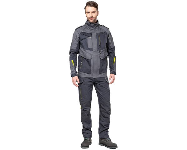 Куртка "Мист" т.серый/серый